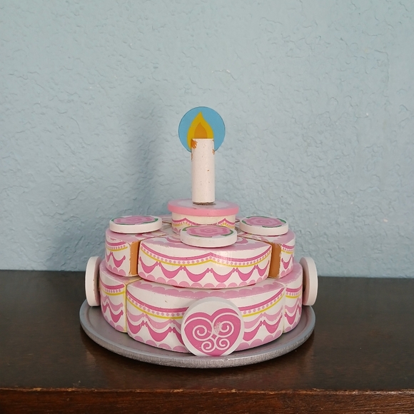 Melisa & Doug Triple Layer Cake Playset - Picture 1 of 9